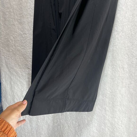 Lululemon Wanderer Culotte Wide Leg Pants 8 Black Pockets Swift Lightweight - Picture 12 of 14